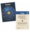 Fecioară  medalie zodiac  ambalată exclusiv