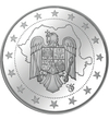 Mihai Eminescu, medalie placată cu aur pur