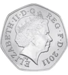 50 pence  William Shakespeare Marea Britanie