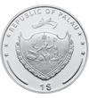 Victoria de la Belgrad, 1 dolar, Palau, 2013