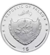 Victoria de la Belgrad, 1 dolar, Palau, 2013