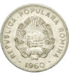 Monedă de 60 de ani, 15 bani, România, 1960-1963