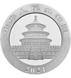Simbolul protecţiei animalelor, 10 yuani, argint, China, 2021