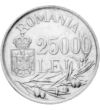 Regele Mihai I, 25000 lei, argint, România, 1946