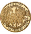 Bratislava, oraş al încoronărilor, 100 euro, aur, Slovacia, 2018