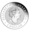 Pepită gigantică de aur, 1 dolar, argint, Australia, 2021