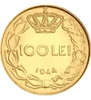  100 leiRegele Mihai I1943-44aurit România