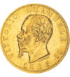  20 lireaur Victor Emanuel1861-78 Italia