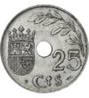  25 centimos Guernica 1937 Spania