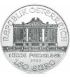 1-5 euro Fineţe  orgă argint de 999/1000 311 g Austria 2022