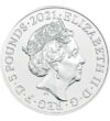 5 lire Elisabeta a II-a  cupru nichel 2828 g Marea Britanie 2021