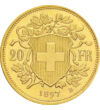  20 franci Helveţia 1883-1949 aur Elveţia