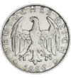 2 mărci imperiale Valoare nominală coroană argint de 500/1000 10 g Republica de la Weimar 1925-1926