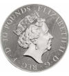 10 lire Elisabeta a II-a  argint de 9999/1000 311 g Marea Britanie 2022