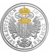 Francisc de Lorena taler din 1753, replică fidelă placată cu aur şi argint