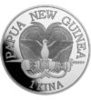 1 kina Stemă  argint de 999/1000 311 g Papua Noua Guinee 2022