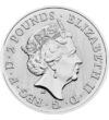 2 lire Elisabeta a II-a  argint de 999/1000 311 g Marea Britanie 2022