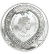 5 dolari Elisabeta a II-a  argint de 999/1000 311 g Insulele Cook 2021