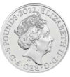 5 lire Elisabeta a II-a   cupru nichel 2828 g Marea Britanie 2022