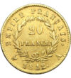 20 franciNapoleon I1807-1815aur Franţa