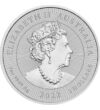 2 dolari Elisabeta a II-a   argint de 9999/1000 622 g Australia 2022