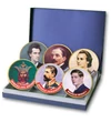 Mari domnitori români, set de 3 monede 