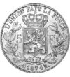  5 franci Leopold II 1867-1878 Belgia
