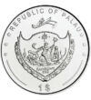 1 dolar Stemă  cupru nichel 28 g Palau 2011