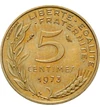  5 cenţi 1966-2001 Franţa