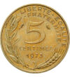  5 cenţi 1966-2001 Franţa