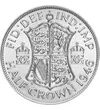  05 crown George VI Ag 1937-1946 Marea Britanie
