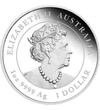 1 dolar Elisabeta a II-a val. nom.  argint de 9999/1000 311 g Australia 2022