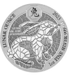 50 franci, Ilustraţie iepure, , argint de 999/1000, 31,1 g, Ruanda, 2023