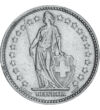  2 franci argint Elveţia Elveţia