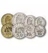 1 2 5 10 20 50 100 franci    0 Noua Caledonie 2006-2020