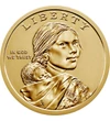 1 dolar Fată indiană cupru nichel 81 g SUA 2022