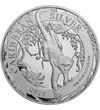 1 dolar, Maimuţa verde, , argint de 999/1000, 31,1 g, Barbados, 2023