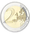 2 euro Harta UE  cupru nichel 85 g Lituania 2023