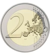 2 euro Harta UE  cupru nichel 85 g Vatican 2022