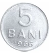  5 bani, Rep. Socialistă, 1966, România