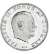 10 coroane Portretul regelui Frederic al IX-lea argint de 800/1000 205 g Danemarca 1968