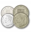 25, 50 centimos, 1 bolivar, ,  , 0, Venezuela, 1989-1990