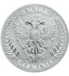 5 mărci Vulturul bicefal  argint de 9999/1000 311 g Germania 2023