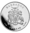 1 dolar Stemă  argint de 999/1000 311 g Barbados 2023