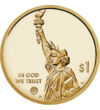 1 dolar Statuia libertăţii val.nom. cupru nichel 81 g SUA 2023