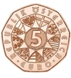 A/ 5 euro Parlement Cu 2022 Austria