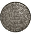 200 franci Pentagramă hexagramă argint de 720/1000 8 g Maroc 1953