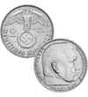 2x1 2 2x5 2x10 2x50 pfennig 1 2 5 mărci  Al Treilea Reich 1933-1945