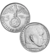 x1 2 2x5 2x10 2x50 pfennig 1 2 5 mărci  Al Treilea Reich 1933-1945