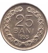  25 bani, România, 1953-55, România